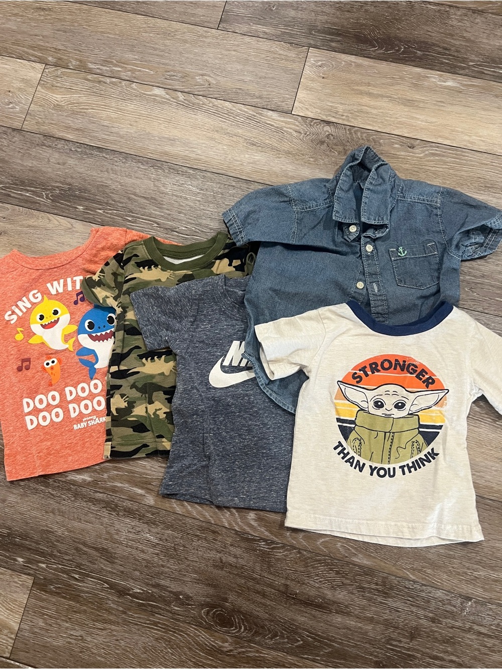 Bundle baby boy short sleeve tops